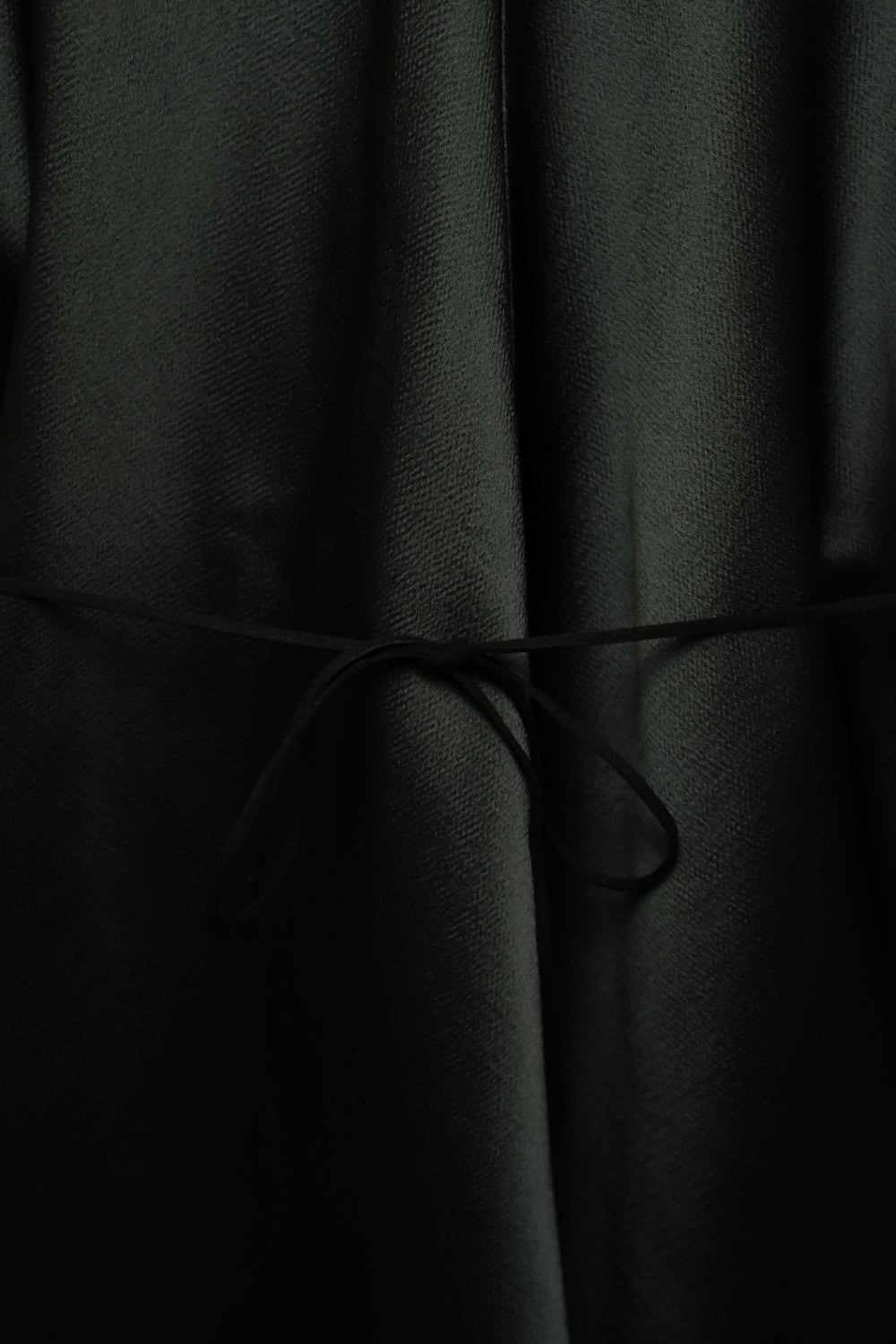 THE ROW GREEN SATIN BLOUSE