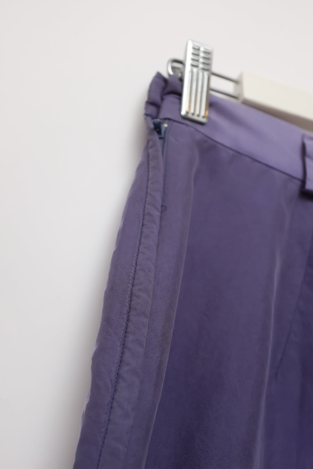 PURE SILK LILAC VINTAGE MIDI SHORTS