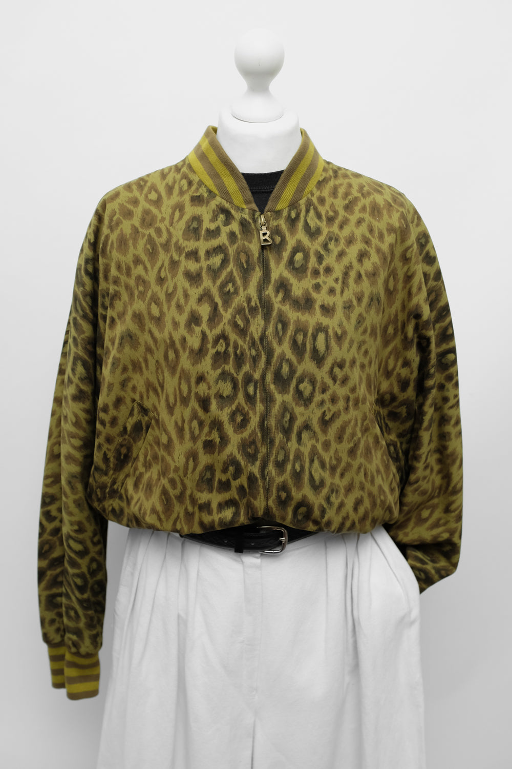 VINTAGE LEO ANIMAL BOGNER BOMBER JACKET