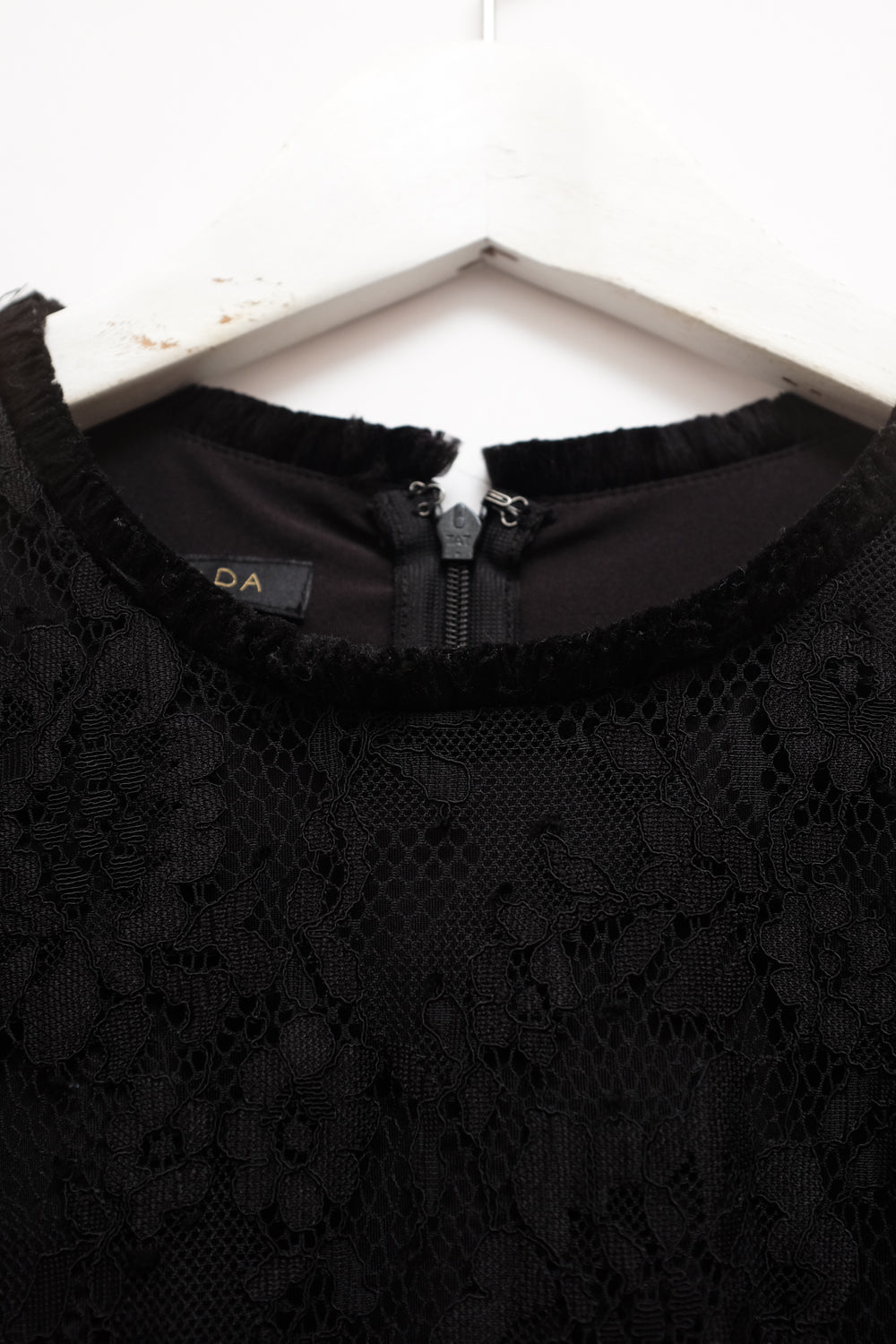 ESCADA LUCID BLACK LACE SHIRT