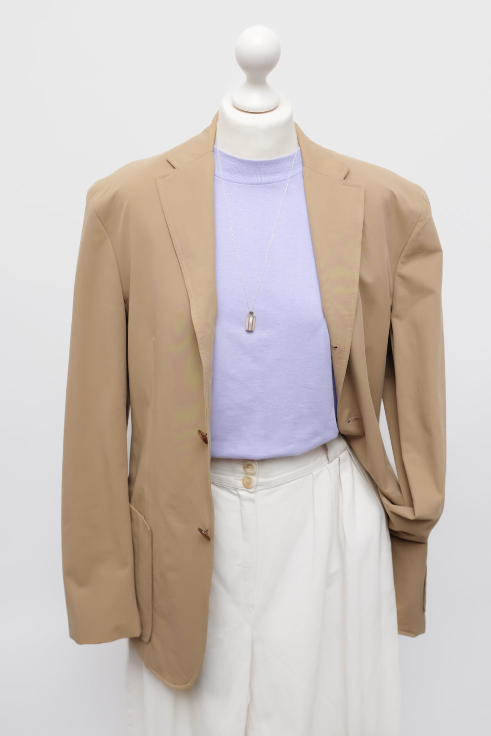 JIL SANDER VINTAGE CARAMEL BLAZER