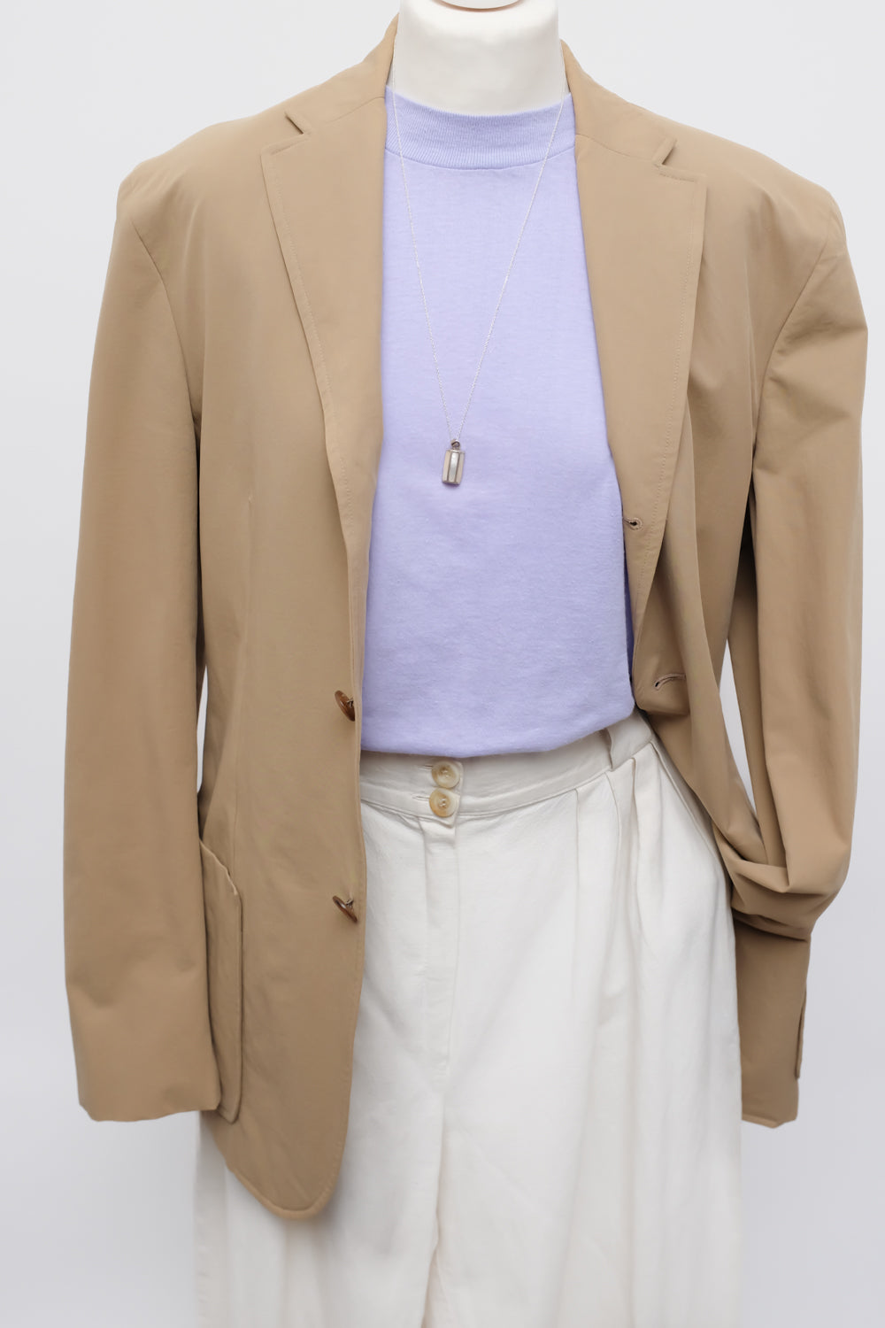 JIL SANDER VINTAGE CARAMEL BLAZER