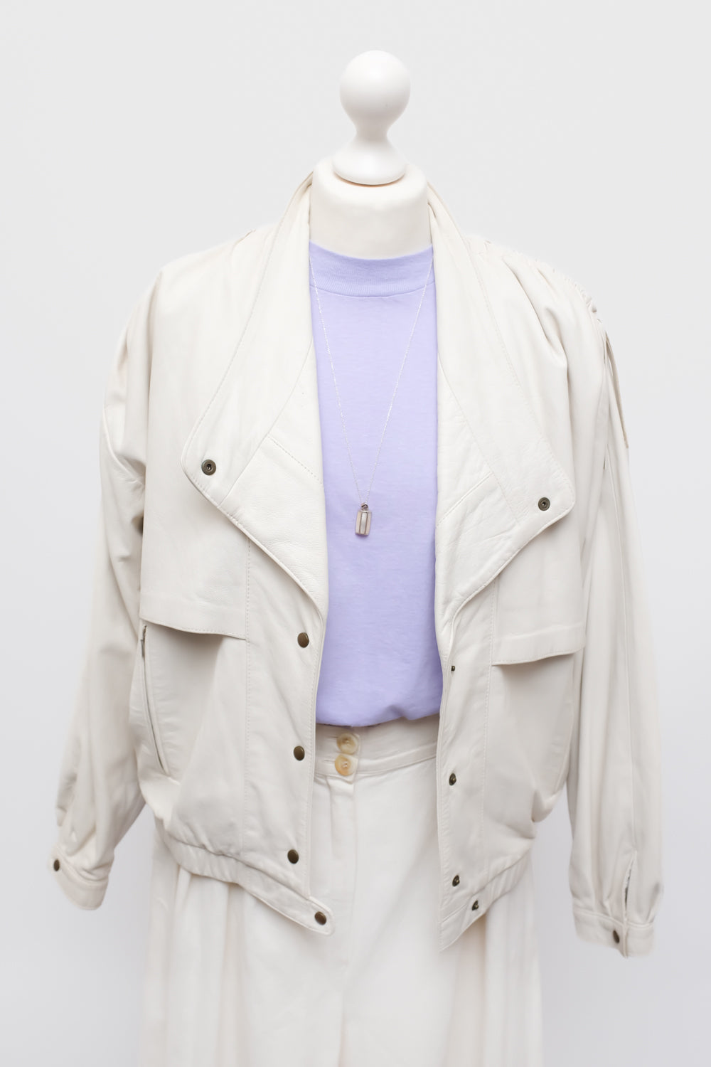 VINTAGE LILAC COTTON TEE