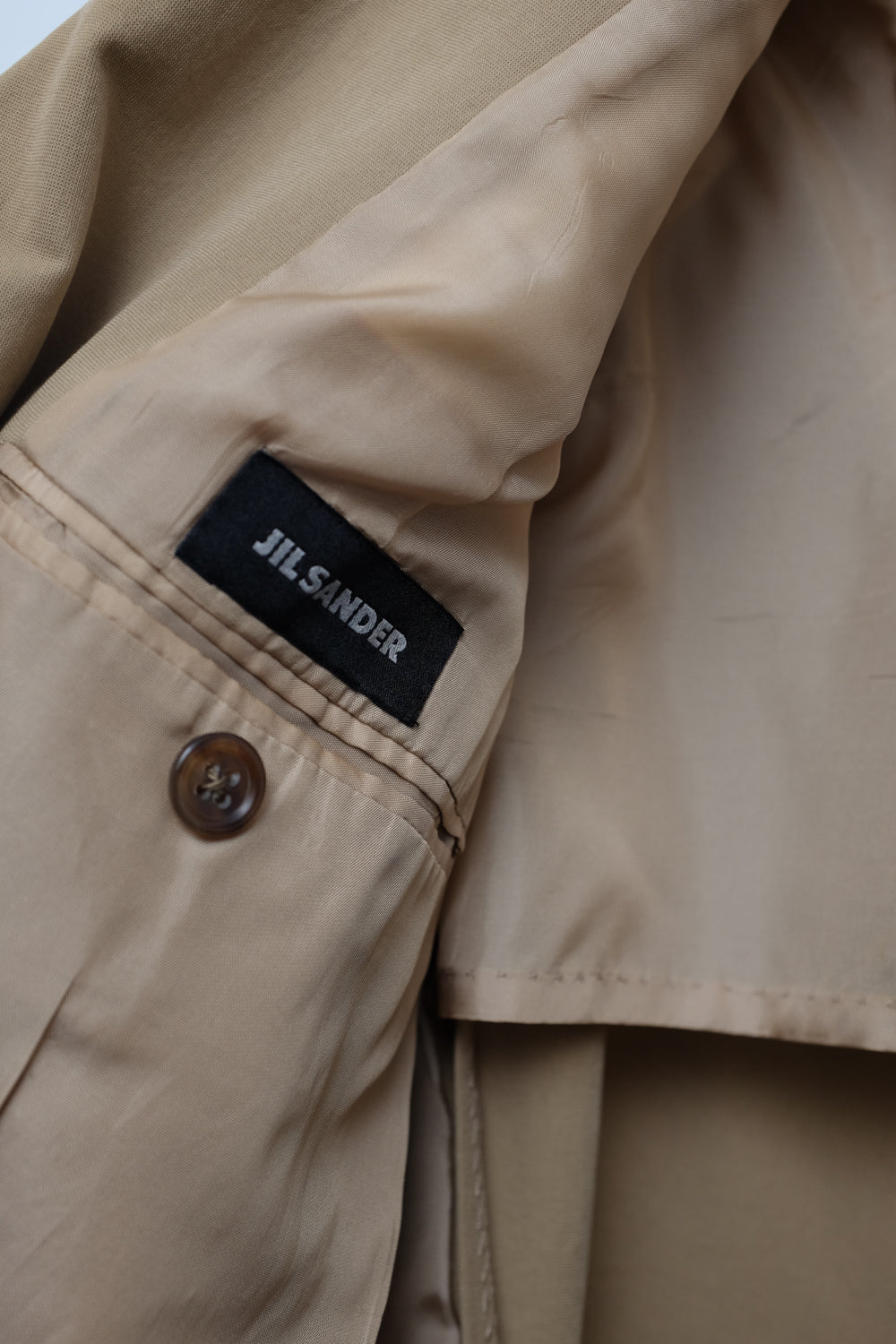 JIL SANDER VINTAGE CARAMEL BLAZER