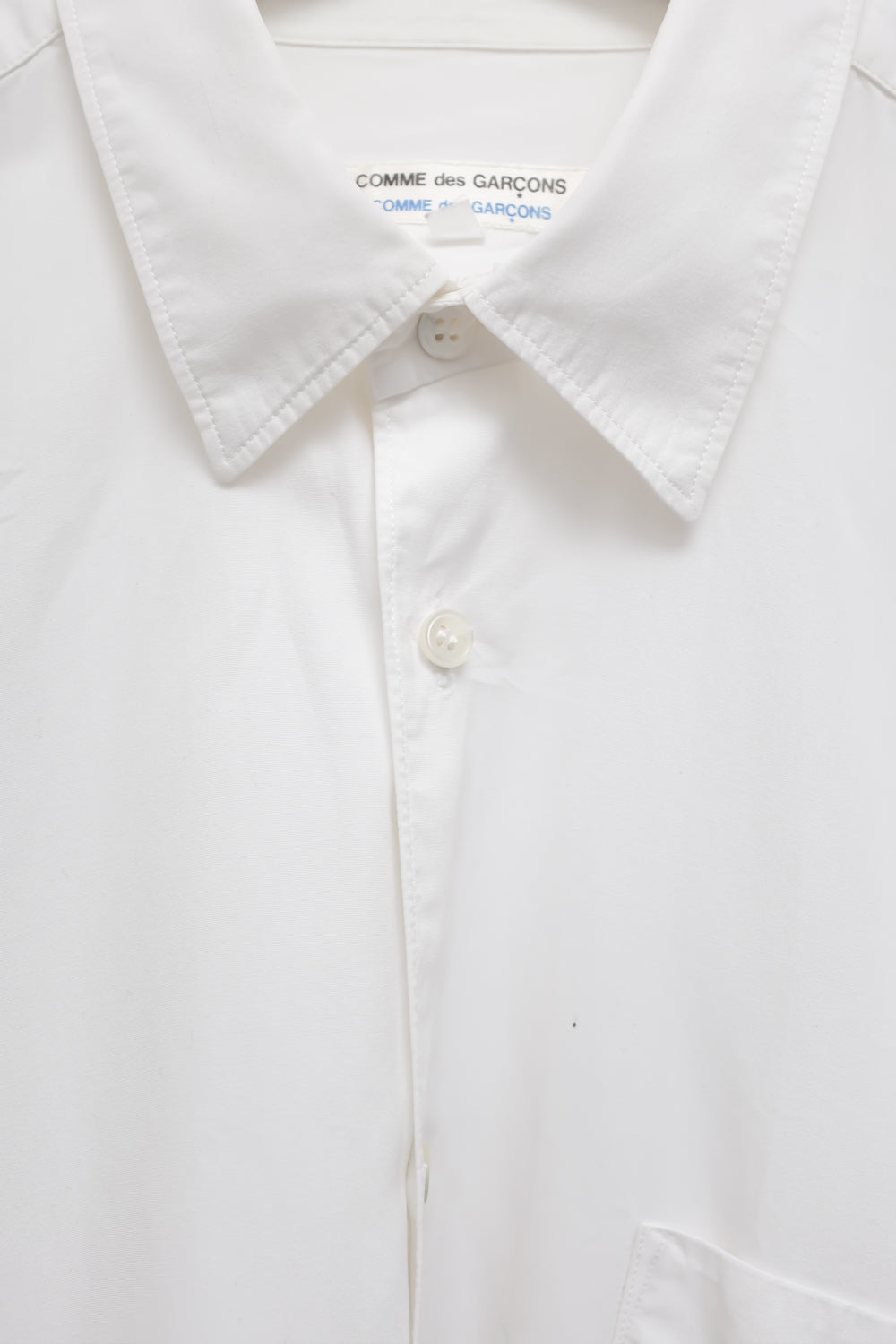 COMME DES GARCONS WHITE SHIRT