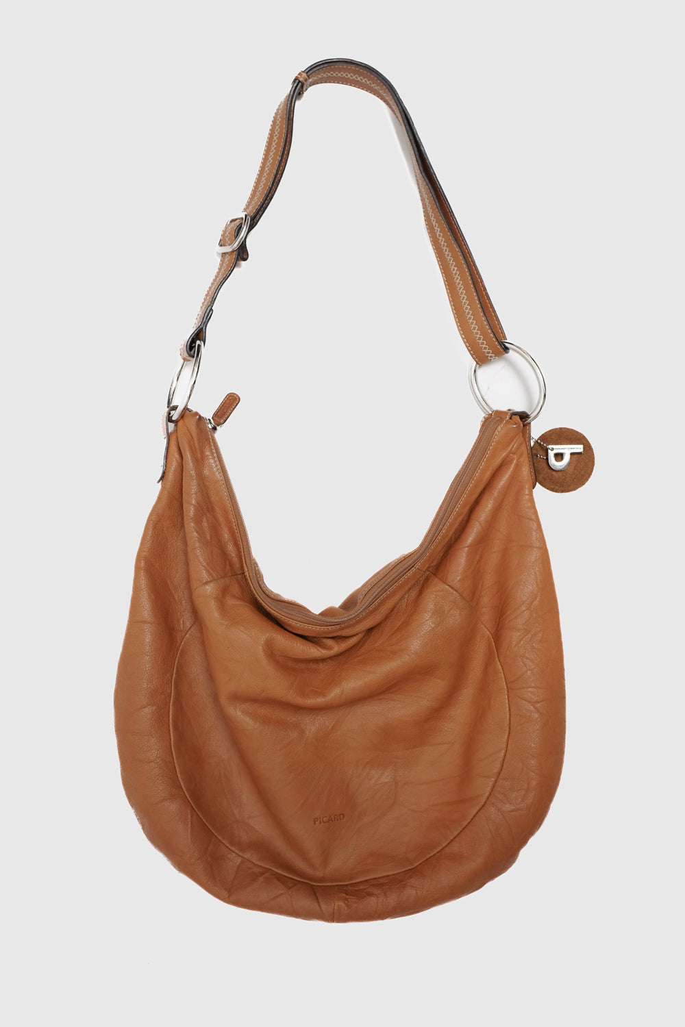 PICARD SWING XXL COGNAC LEATHER BAG