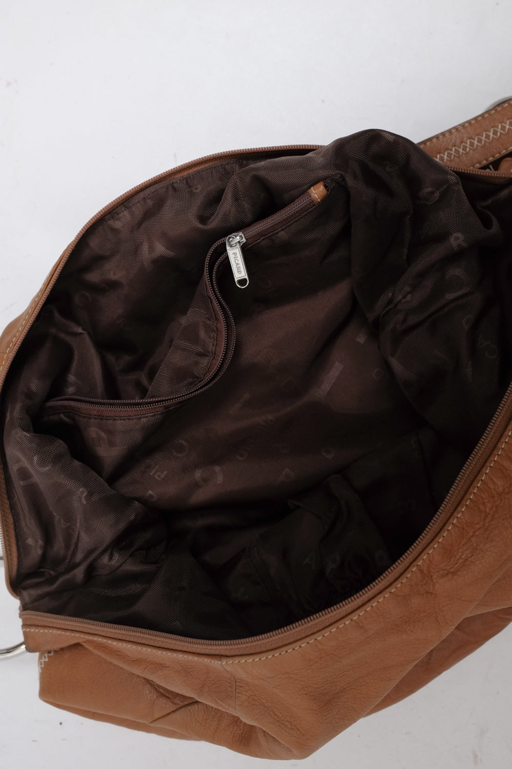 PICARD SWING XXL COGNAC LEATHER BAG