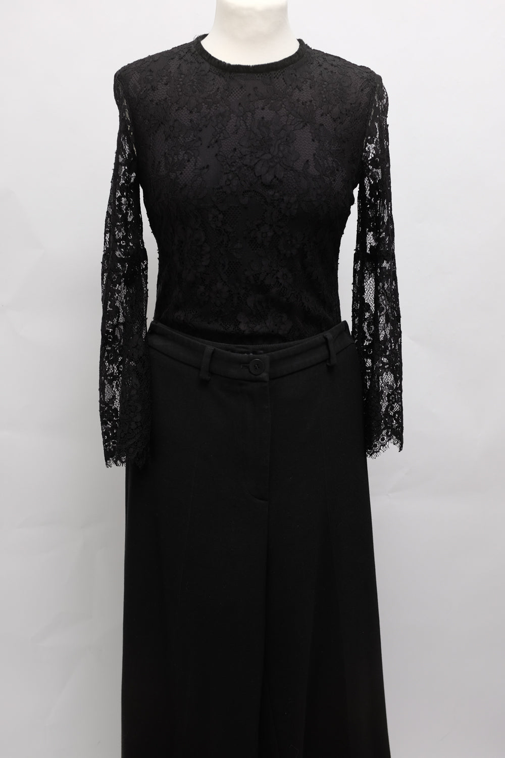 ESCADA LUCID BLACK LACE SHIRT