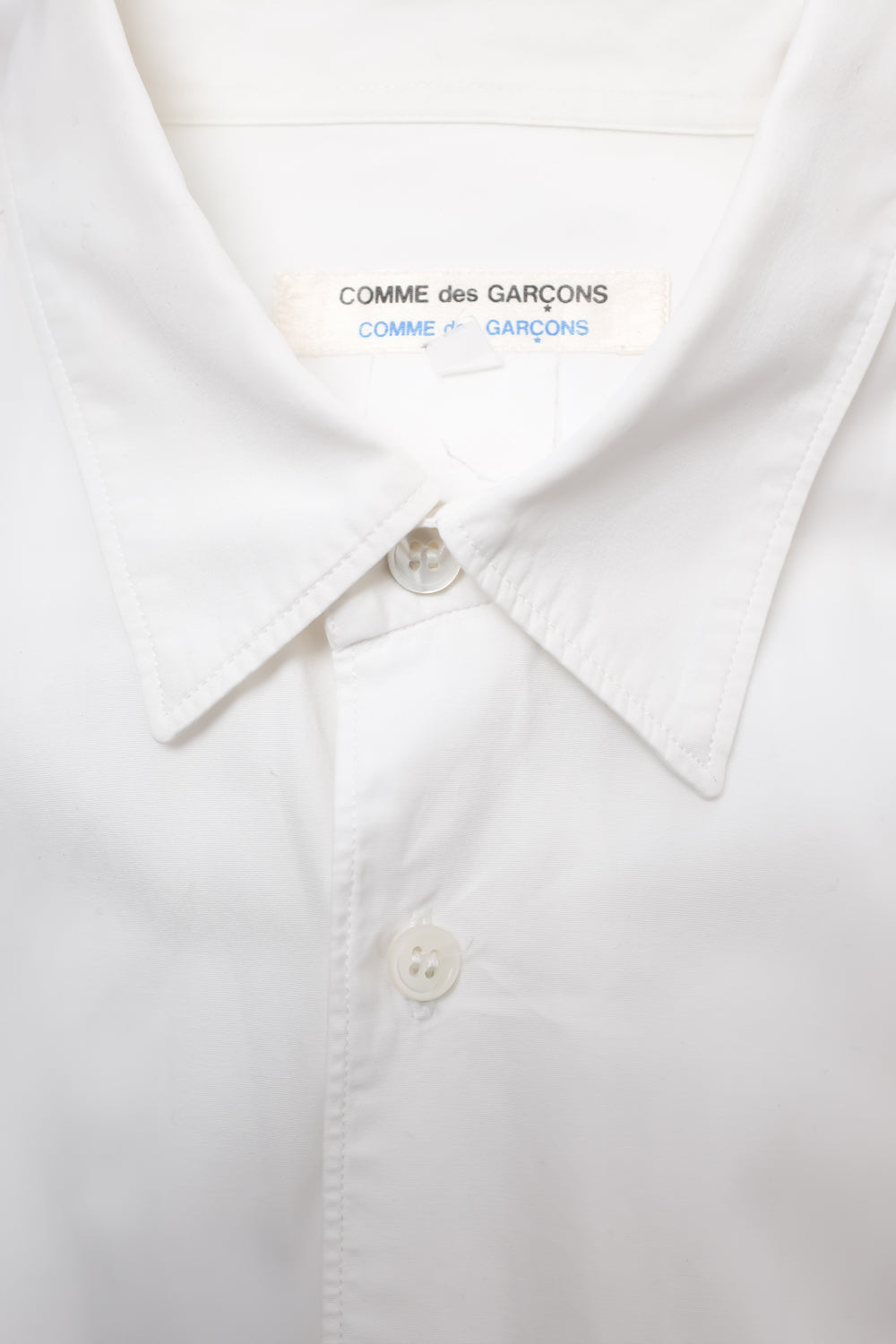 COMME DES GARCONS WHITE SHIRT