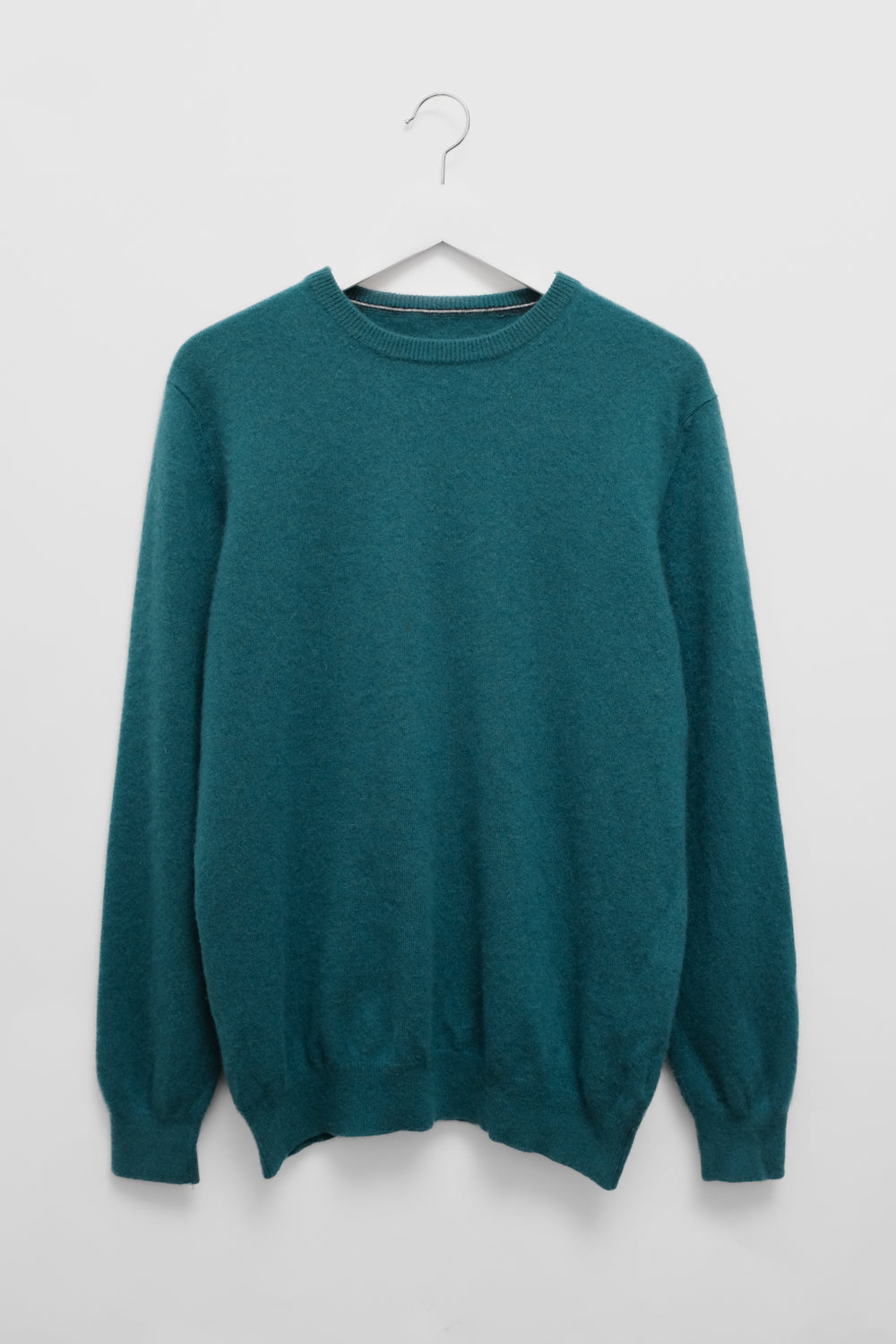 PURE CASHMERE PETROL OVERSIZE SWEATER