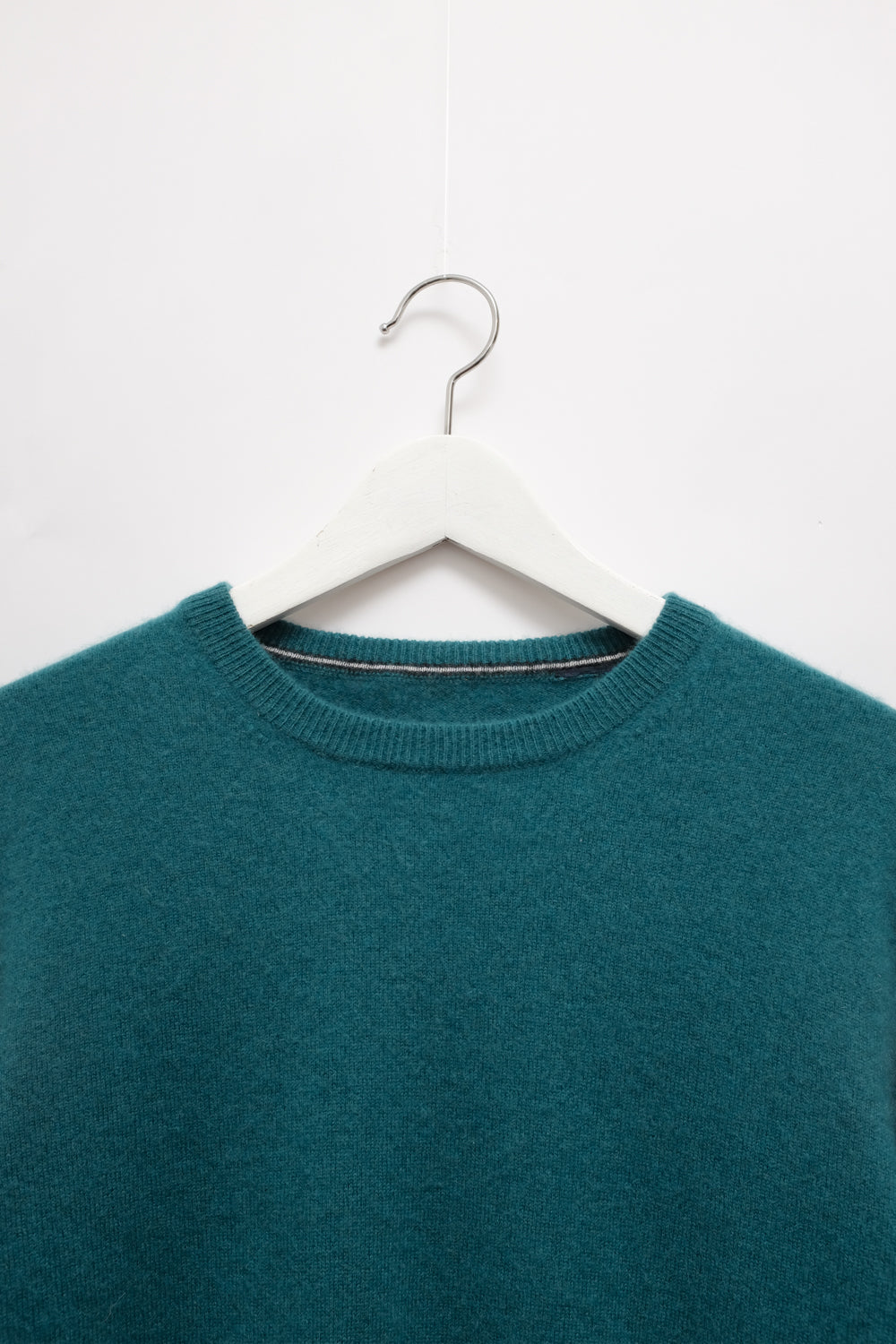 PURE CASHMERE PETROL OVERSIZE SWEATER