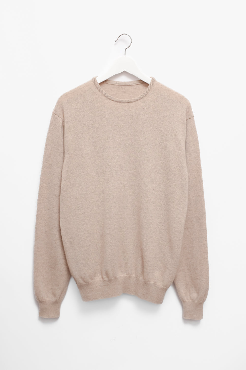 PURE CASHMERE ITALY BEIGE OVERSIZE SWEATER