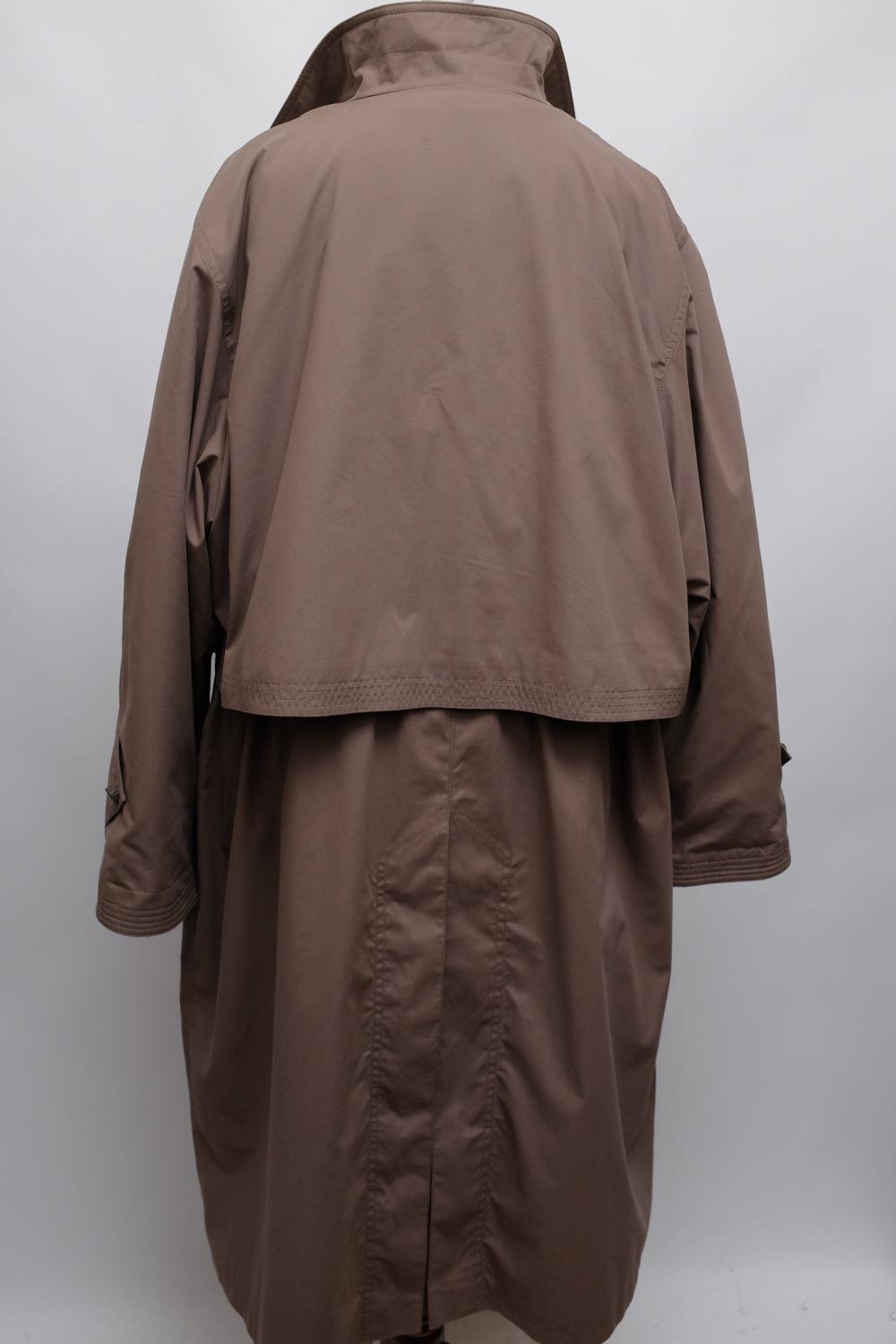 ALL SEASON BROWN VINTAGE TRENCH