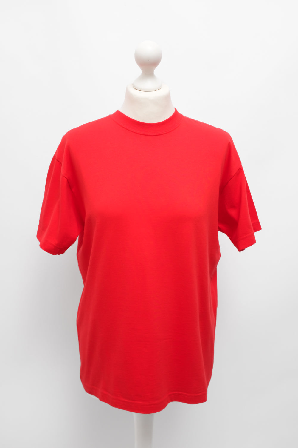 RED COTTON CLASSY TEE