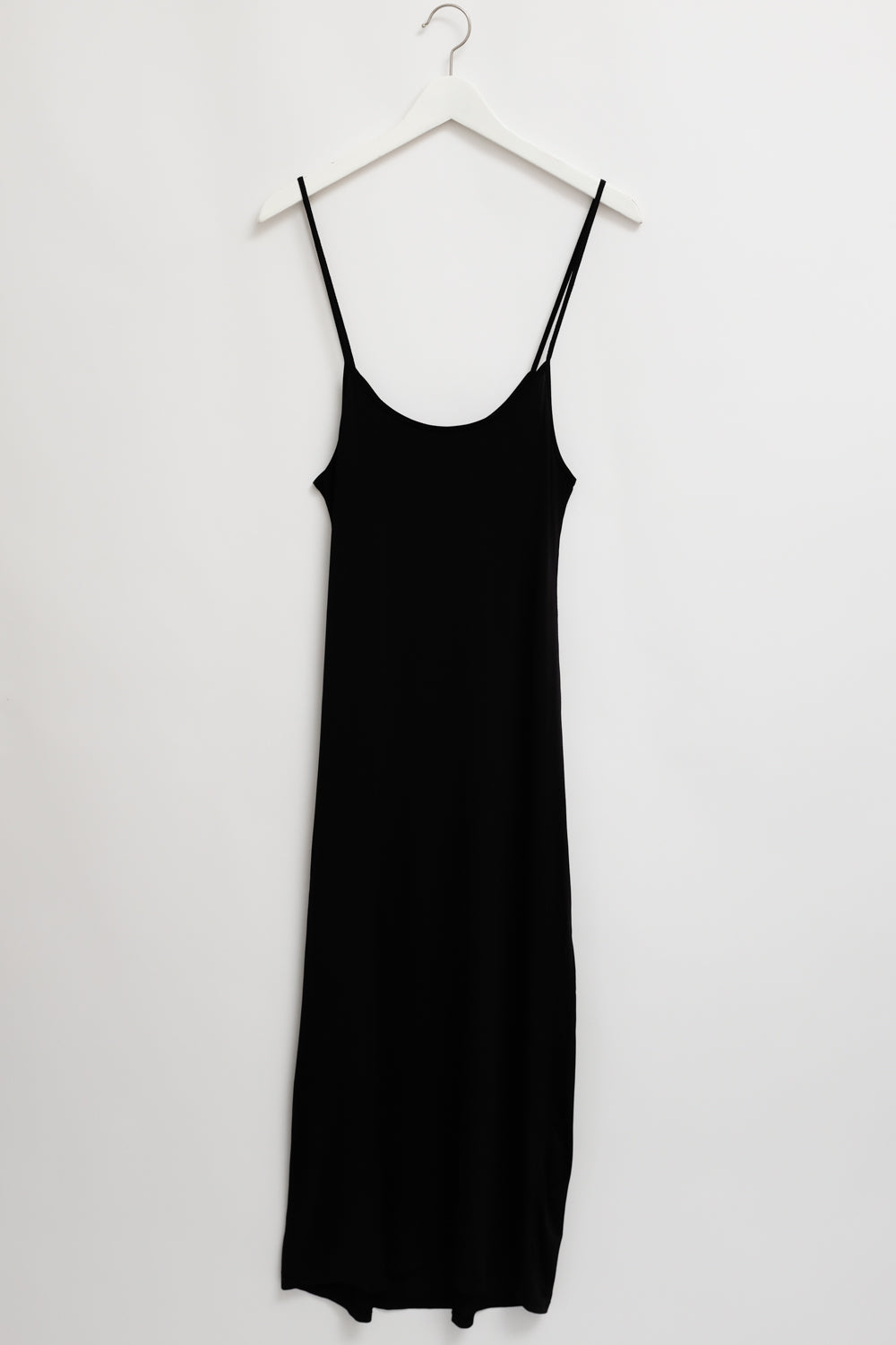 LONG BLACK STRAP VINTAGE DRESS