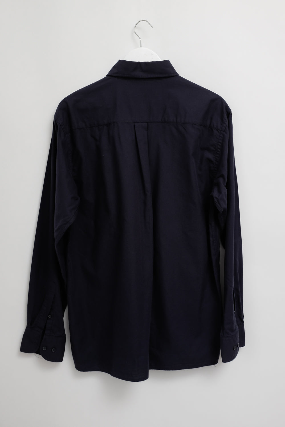 NAVY COTTON CLASSY SHIRT