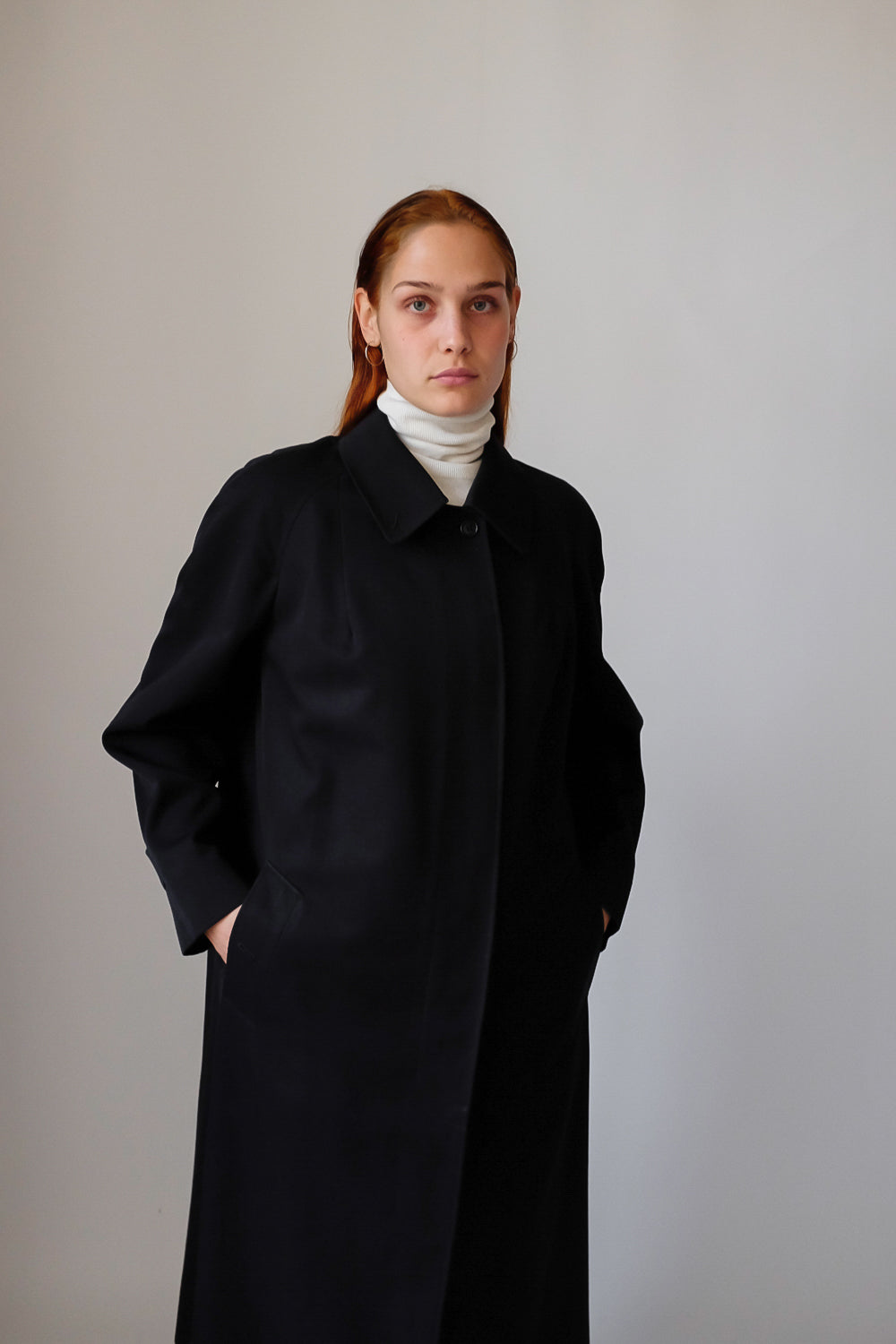 WOOL WARM VINTAGE CAR COAT