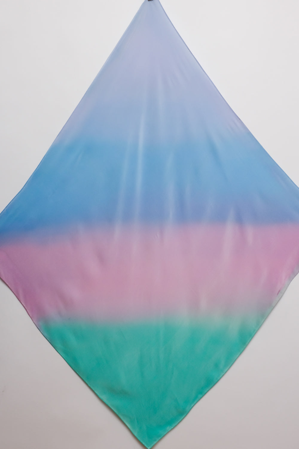 PURE SILK VINTAGE RAINBOW XL SCARF