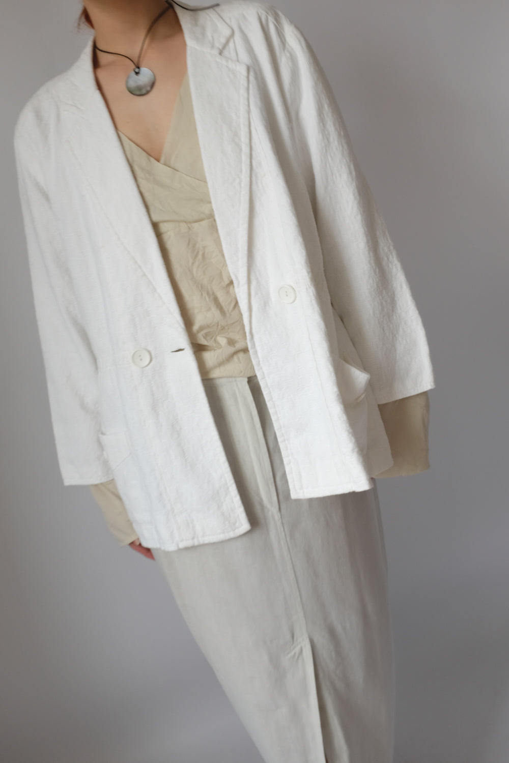 PURE LINEN STRENESSE MAXI SKIRT