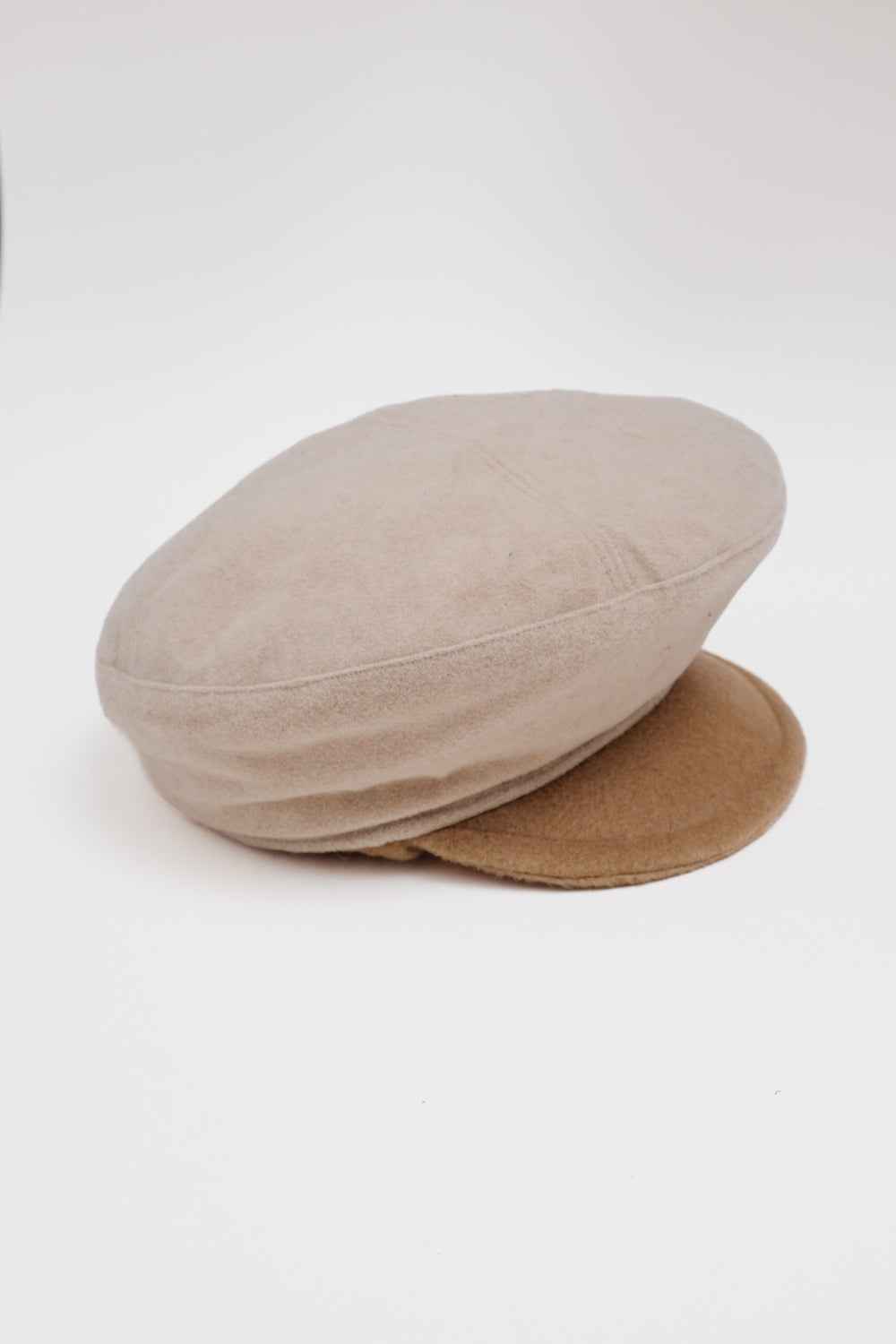 VINTAGE WOOL BEIGE HAT