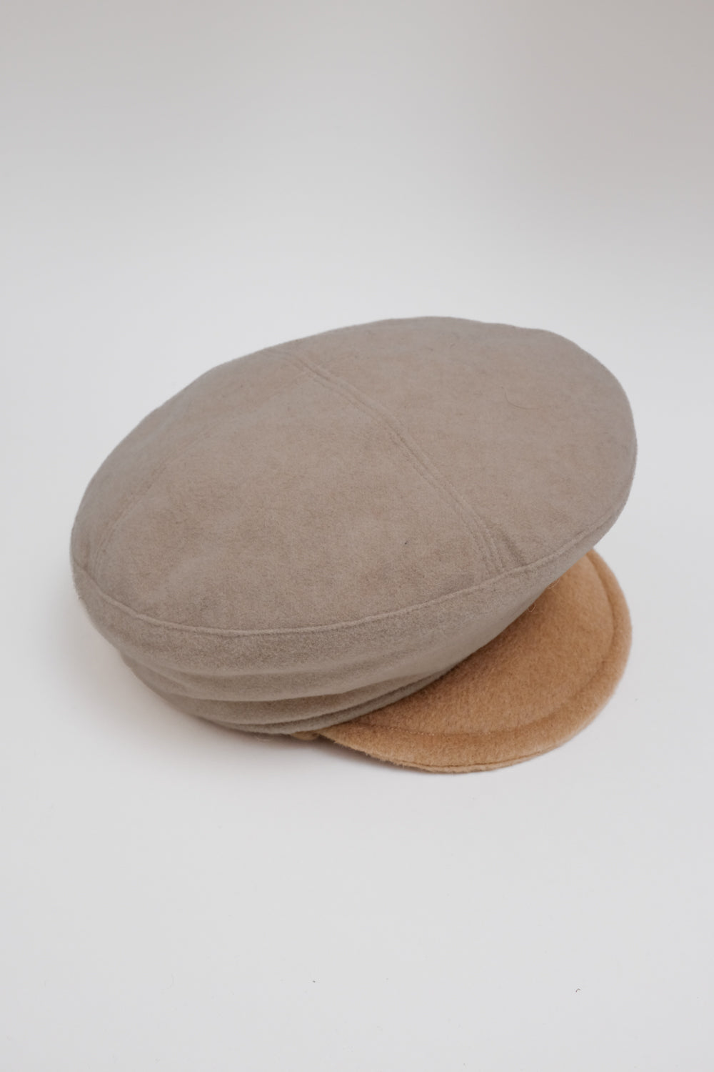 VINTAGE WOOL BEIGE HAT