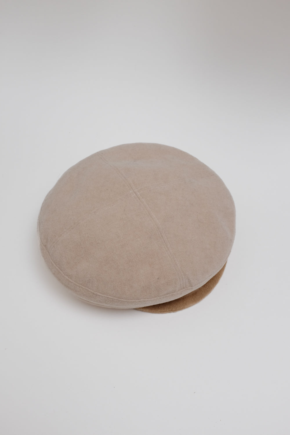 VINTAGE WOOL BEIGE HAT