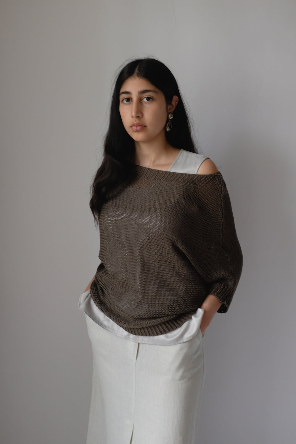 LAYER KNIT VINTAGE TOP