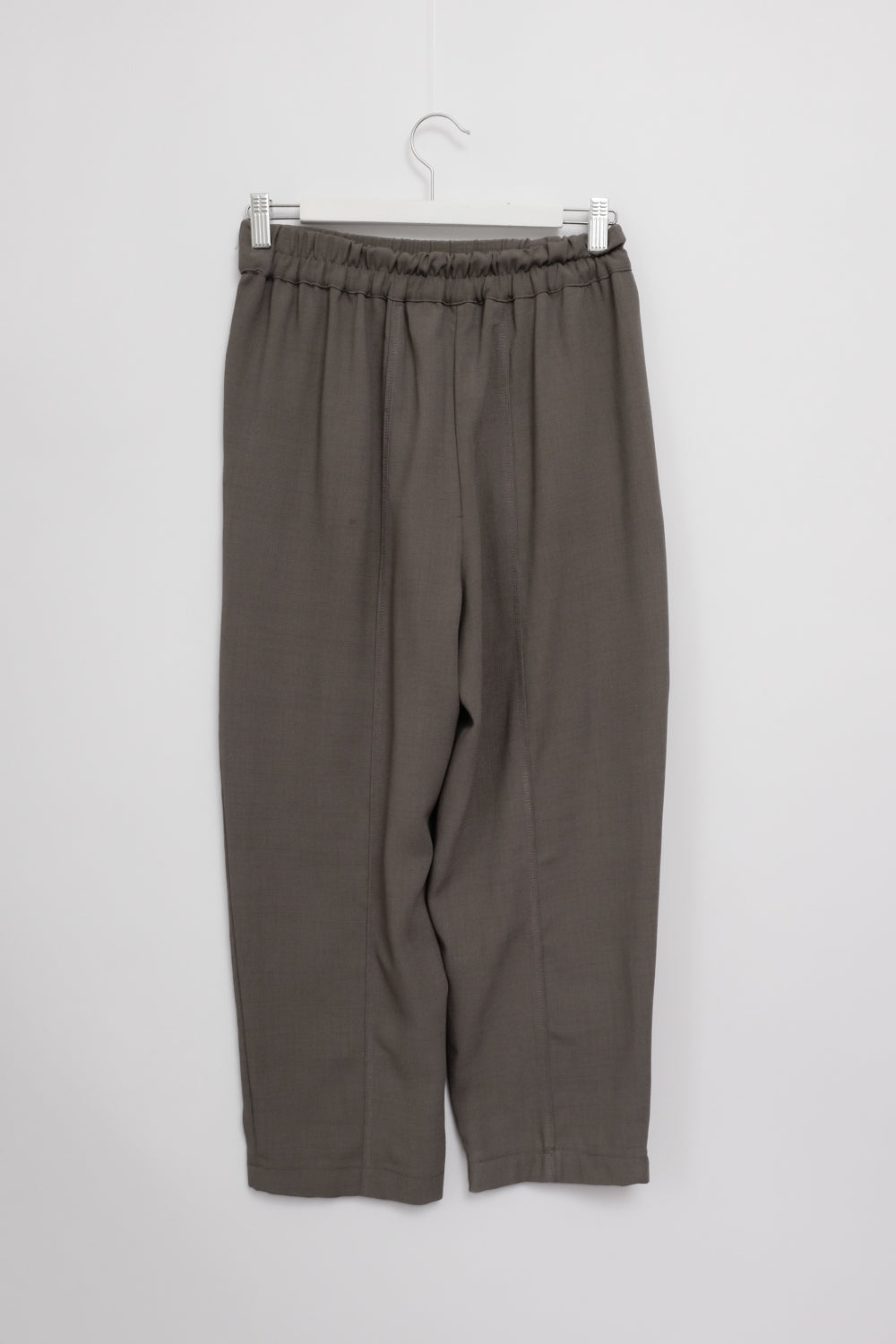 BROWN WIDE LEG RELAXED PANTS