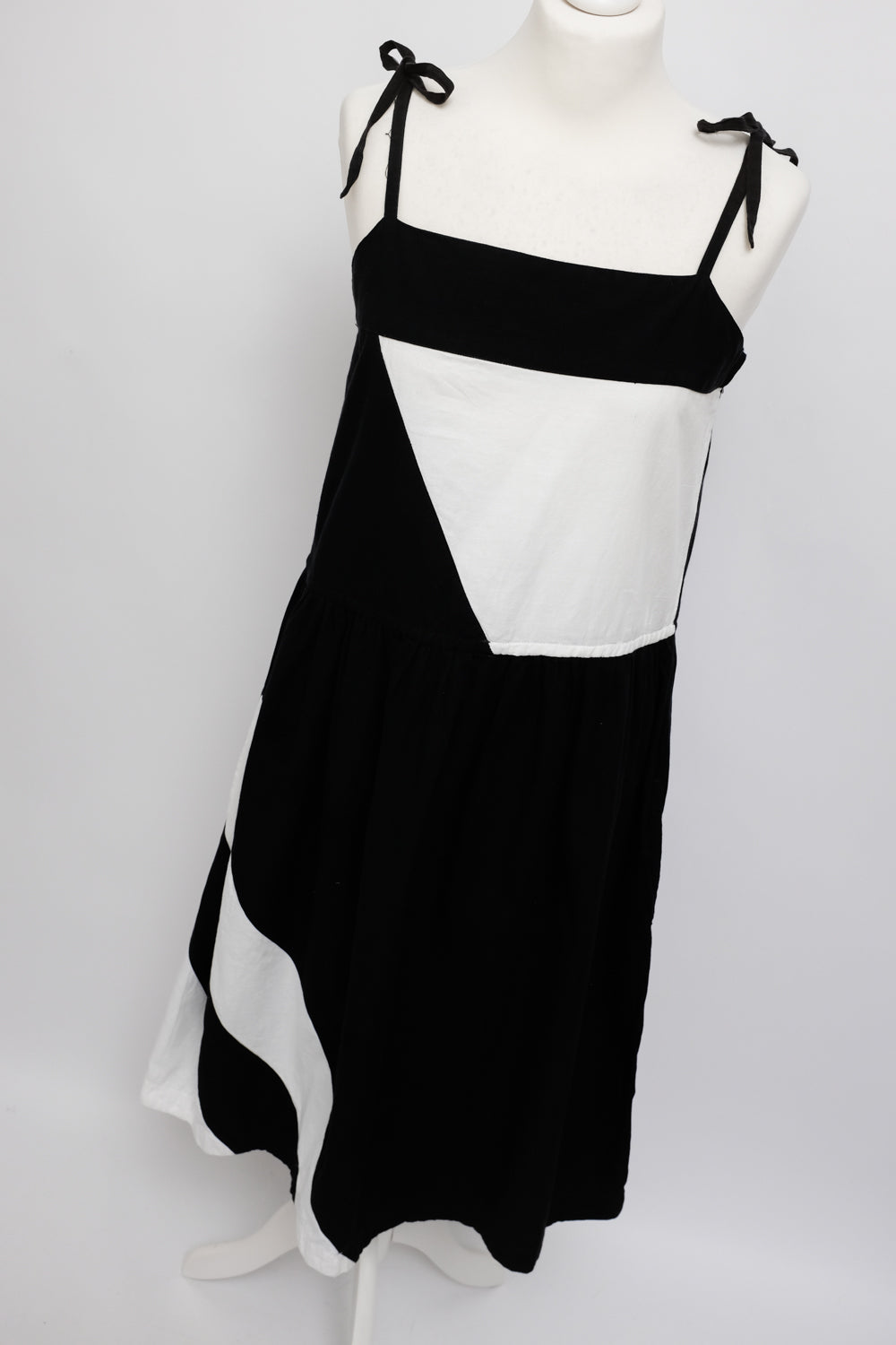 STRAP COTTON SUMMER VINTAGE DRESS