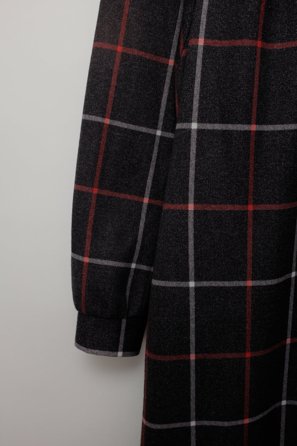 TARTAN LONG WARM VINTAGE DRESS
