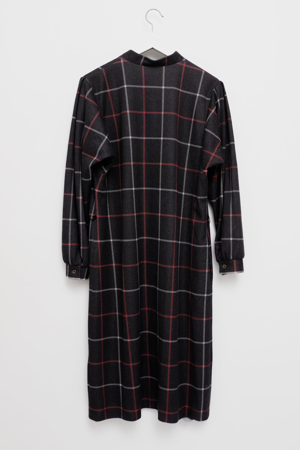 TARTAN LONG WARM VINTAGE DRESS