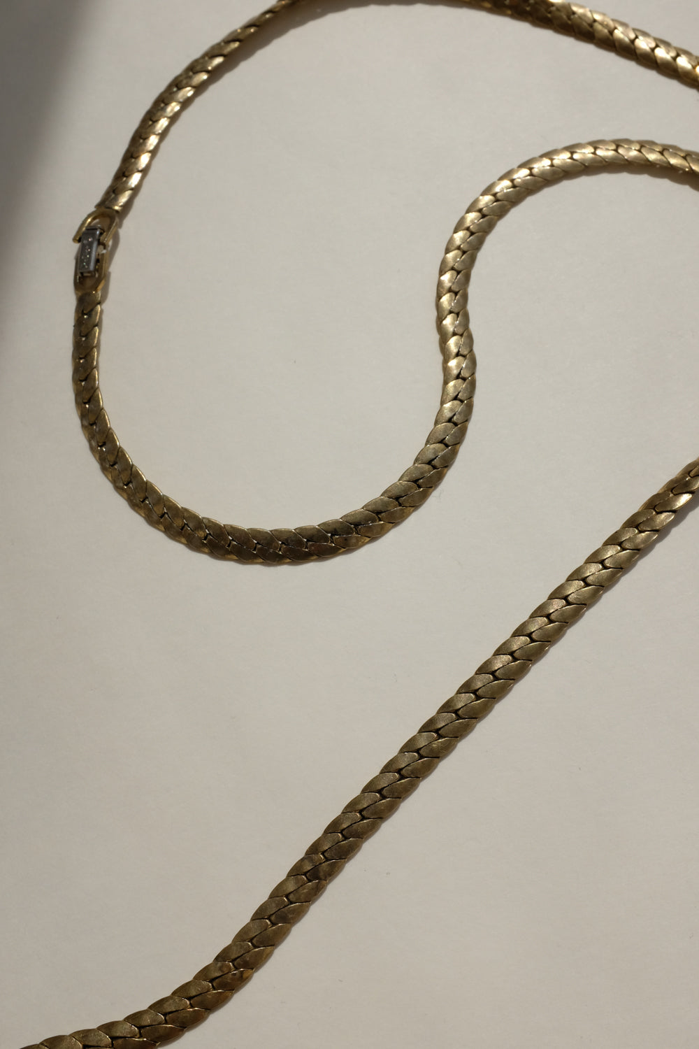 DIOR VINTAGE ANTIK GOLD NECKLACE