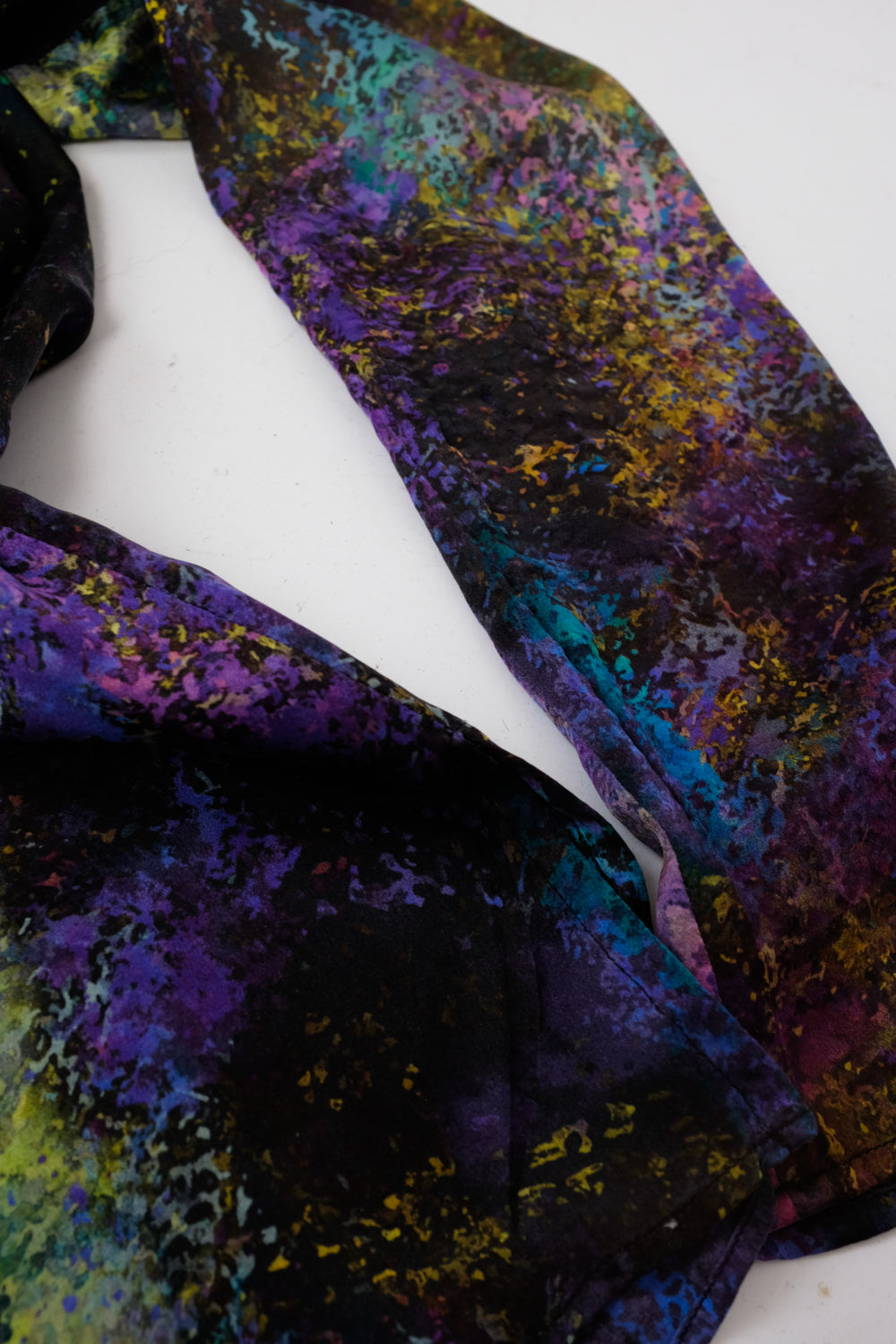 PURE SILK SPACE ELEGANCE PARIS VINTAGE BLOUSE