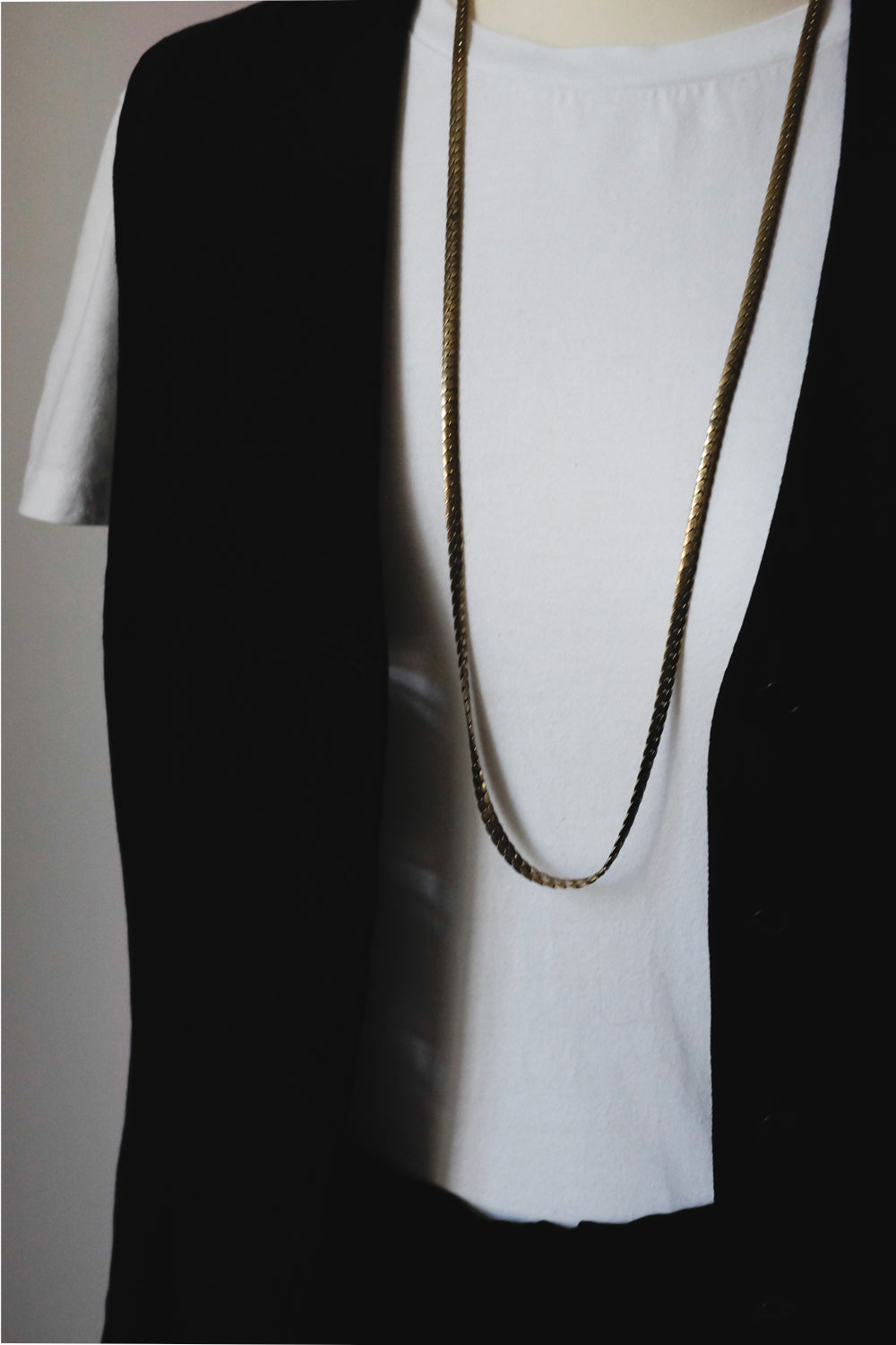 DIOR VINTAGE ANTIK GOLD NECKLACE