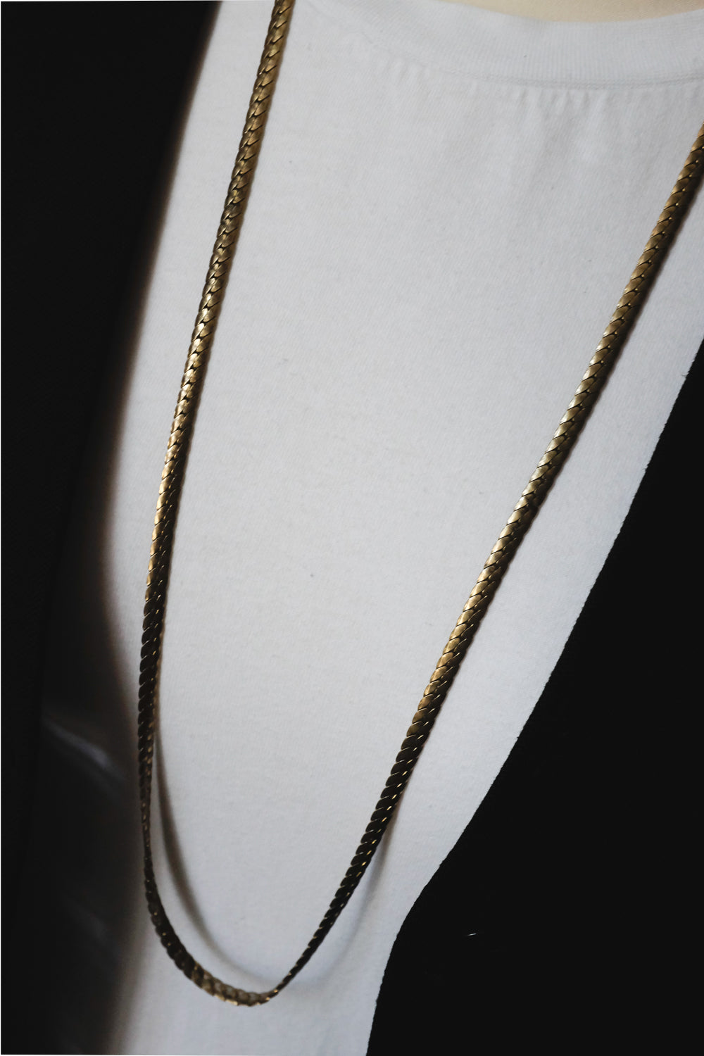 DIOR VINTAGE ANTIK GOLD NECKLACE