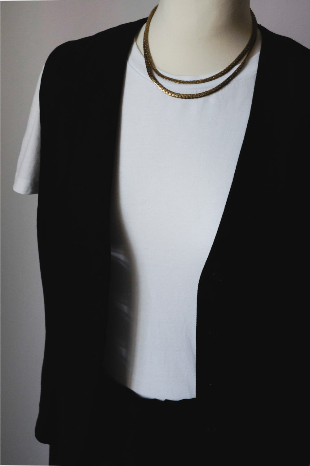 DIOR VINTAGE ANTIK GOLD NECKLACE