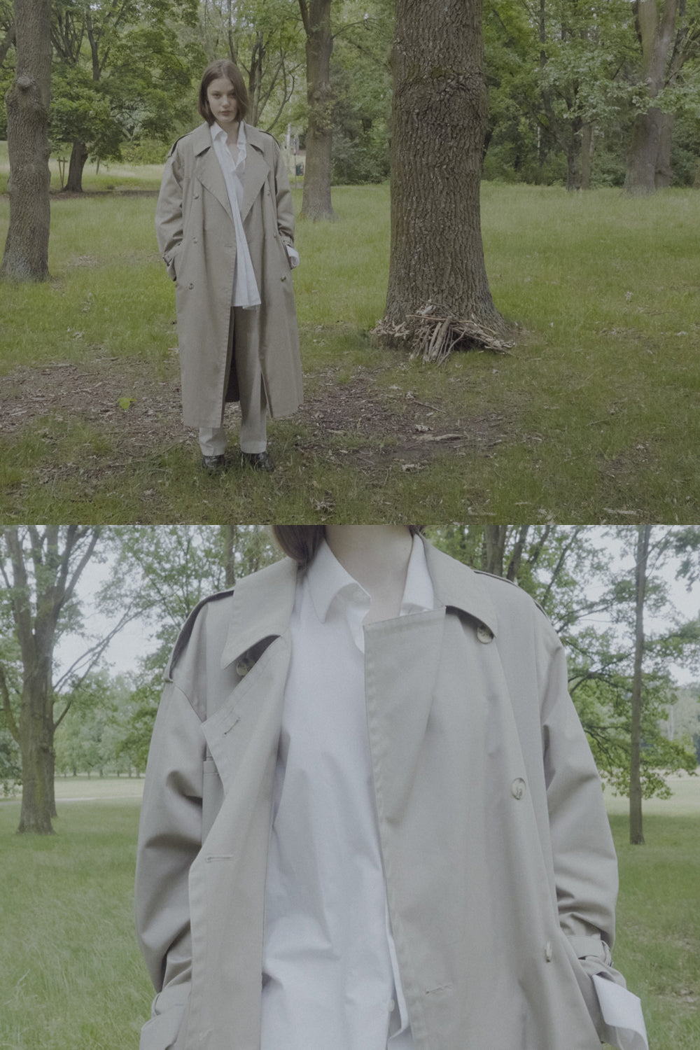 CLASSY VINTAGE TRENCH