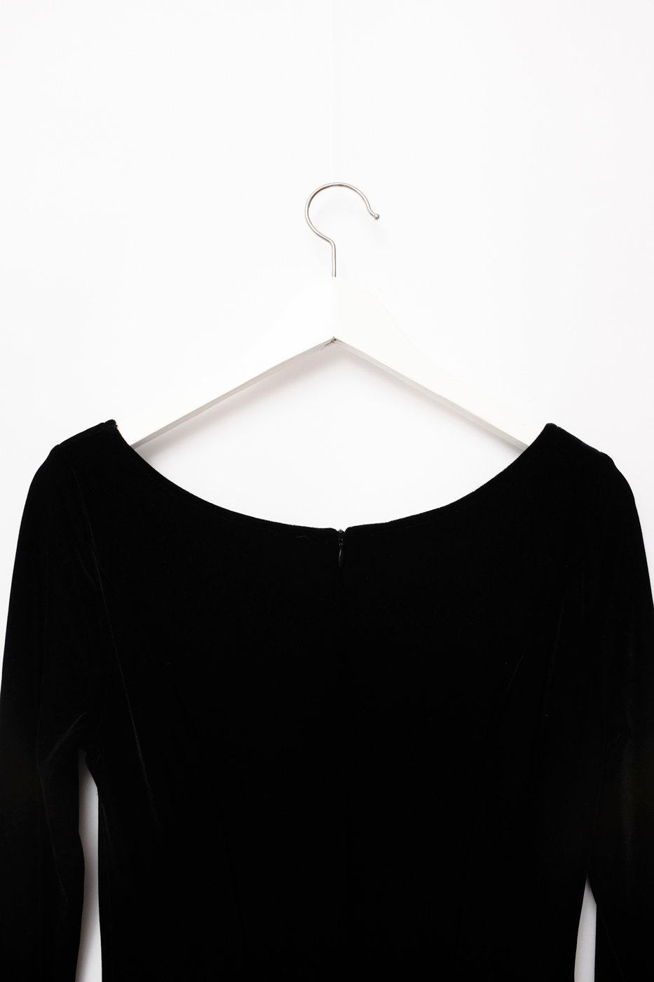 0323_VELVET BLACK LONG DRESS