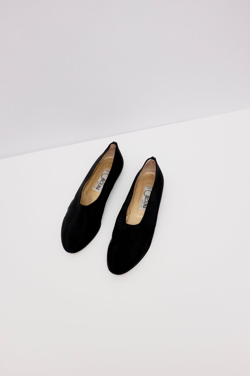 BLACK JAPANESE STYLE BALLERINAS 39