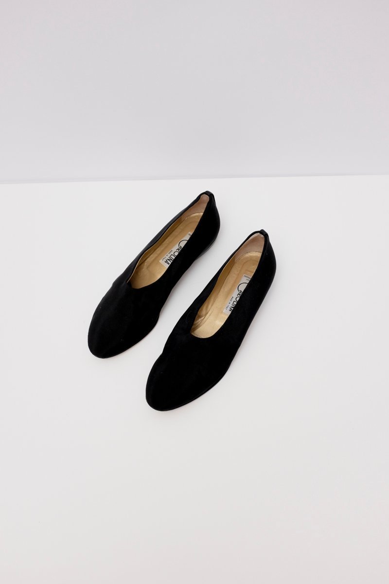 BLACK JAPANESE STYLE BALLERINAS 39
