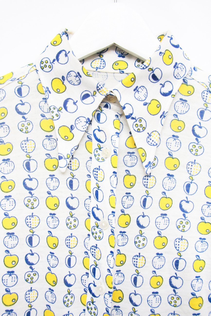 0629_VINTAGE APPLE SHIRT WITH POINTY COLLAR
