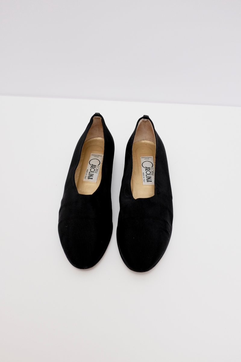 BLACK JAPANESE STYLE BALLERINAS 39
