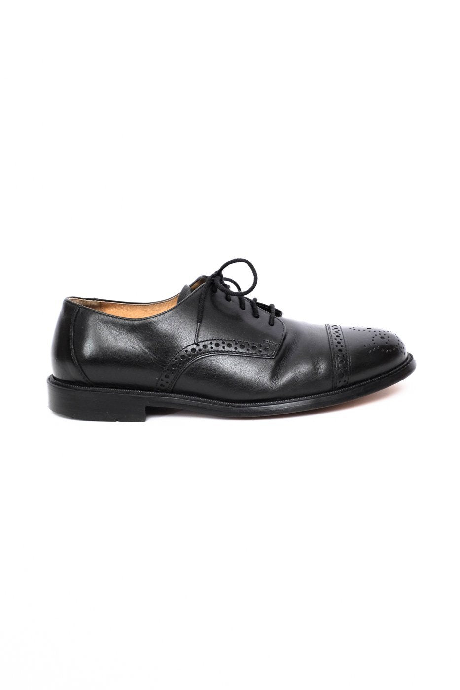 0402_BLACK 42 BUDAPESTER LEATHER BROGUES