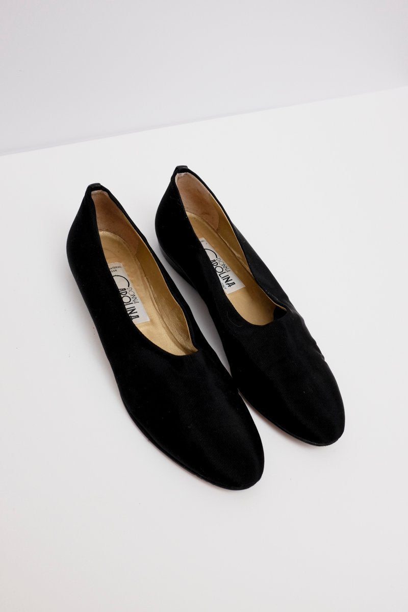 BLACK JAPANESE STYLE BALLERINAS 39