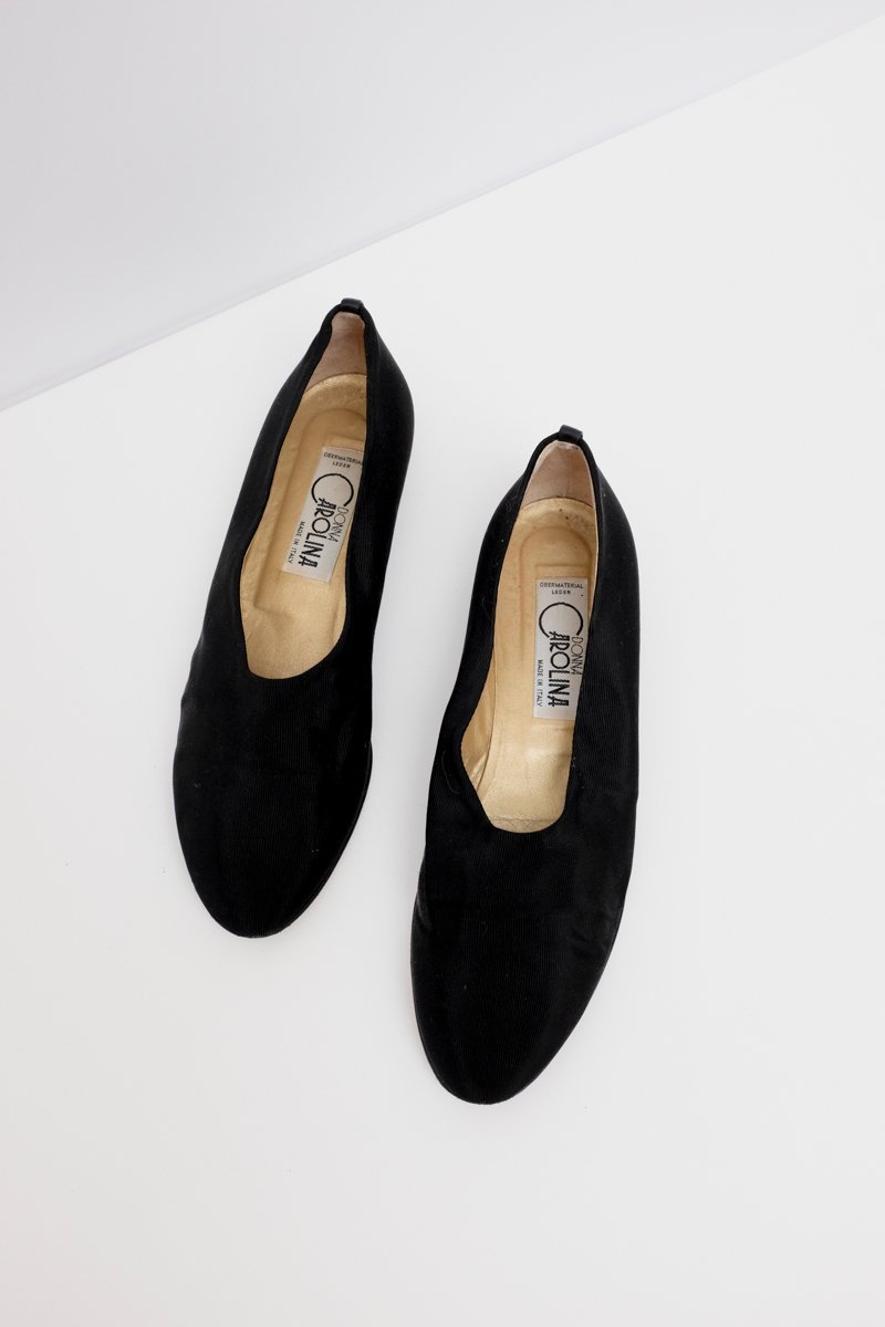 BLACK JAPANESE STYLE BALLERINAS 39