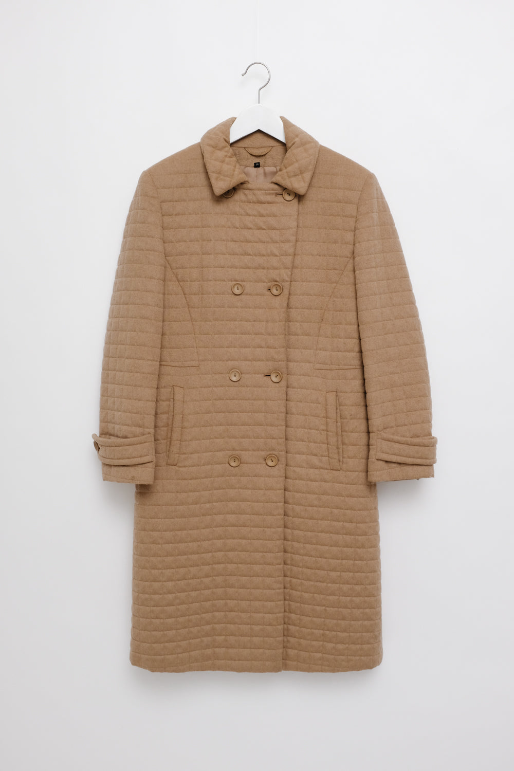 0063_QUILTED CAMEL WOOL COAT