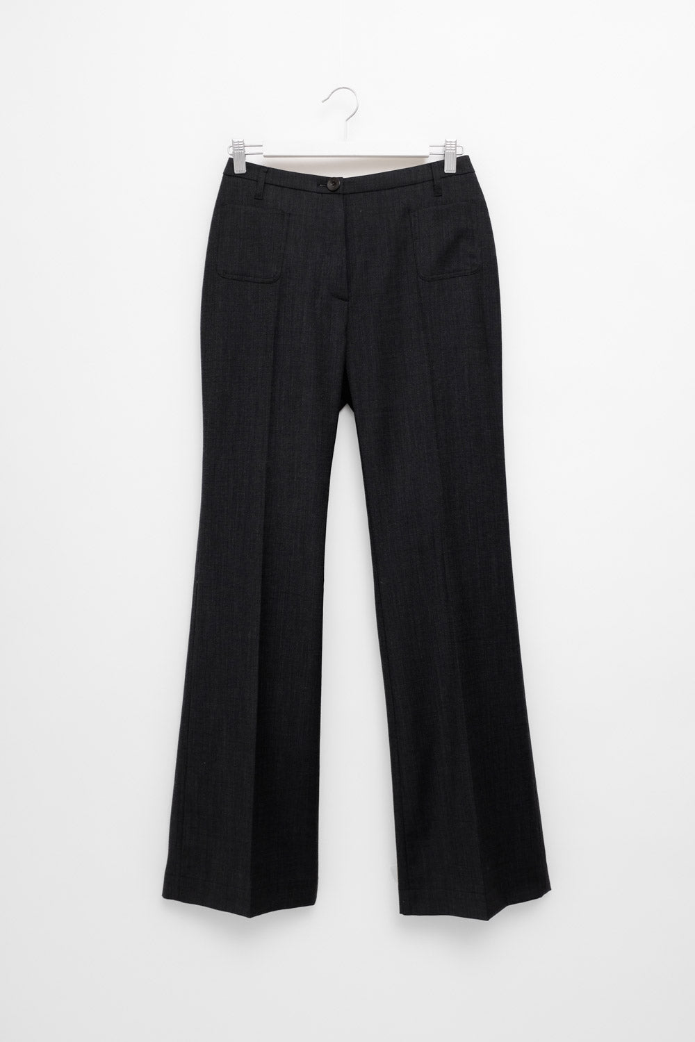 0063_PLEATED WIDE LEG ANTHRACITE WOOL BLEND PANTS