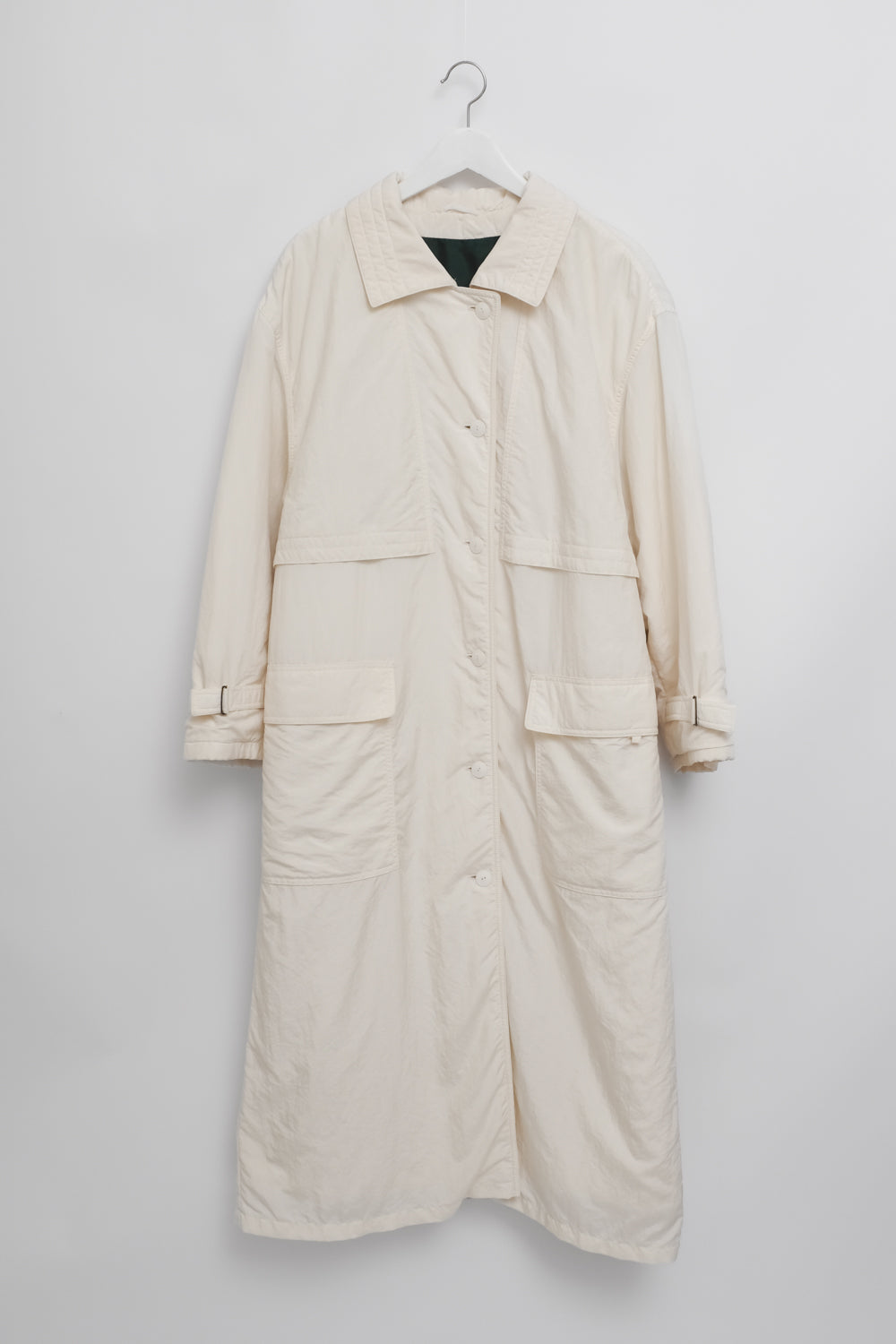 CREAM VINTAGE TRENCH COAT