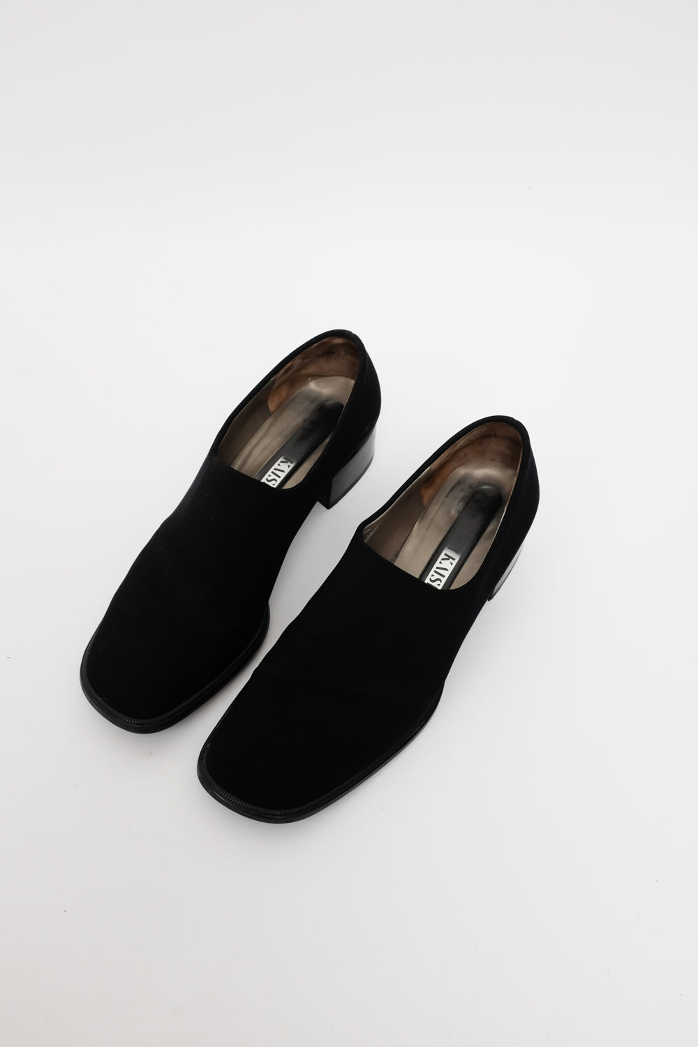 CLEAN 38 39 MINIMALIST BLACK LOAFER SHOES