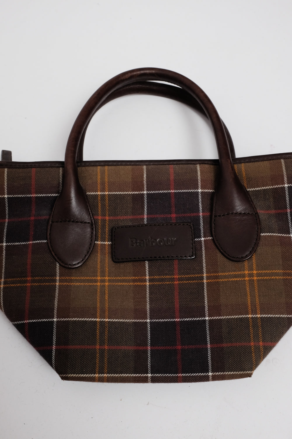 BARBOUR SMALL TARTAN BAG